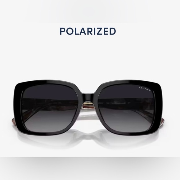 Ralph by Ralph Lauren Eyewear Women’s Polarized Sunglasses with Case and Box EUC main image 13